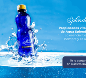 Propiedades vitales de Agua Splendor: Lo esencial tiene nombre y es azul 