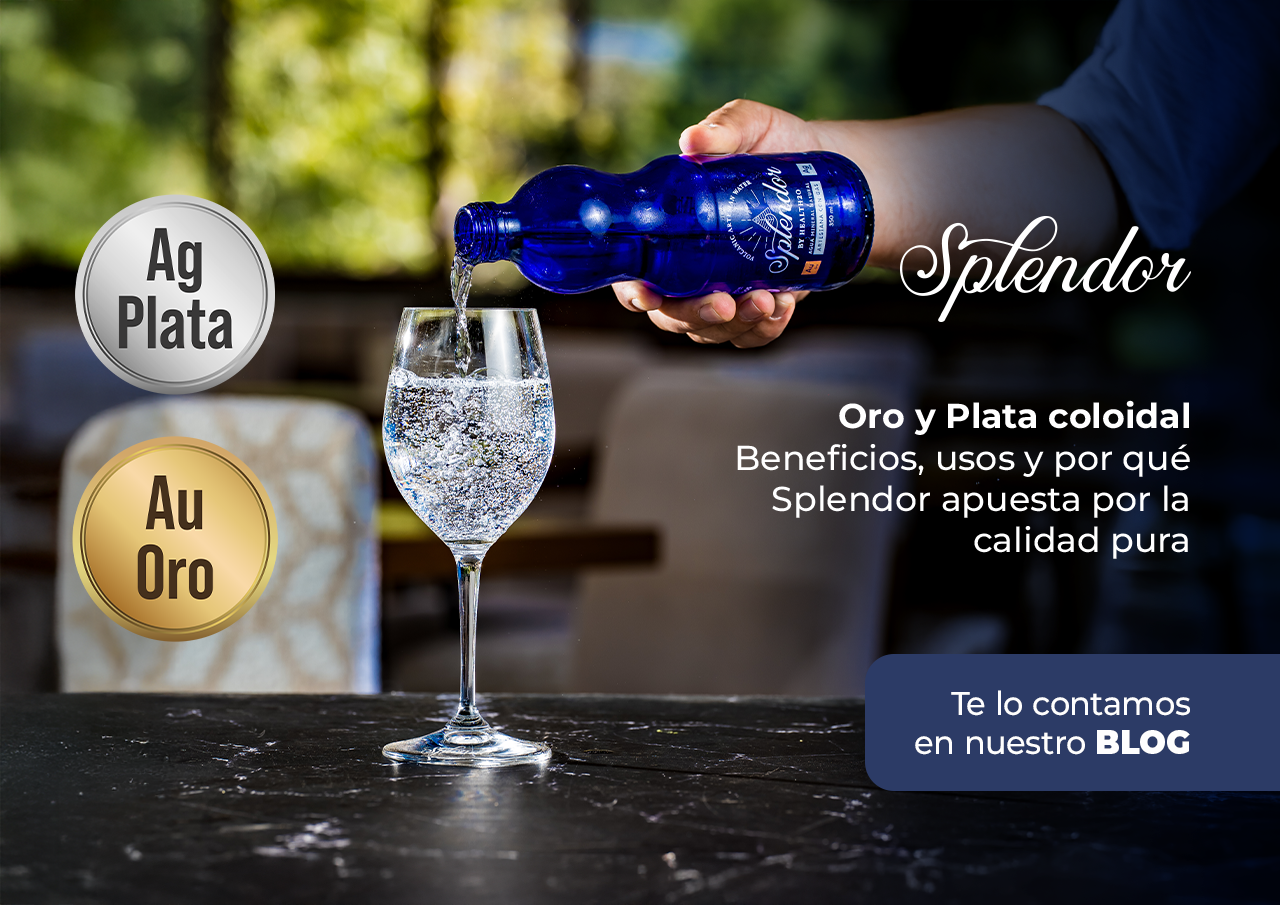 Oro y Plata coloidal: Beneficios, usos y por qué Splendor apuesta por la calidad pura 