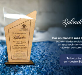Por un planeta más azul, 300 toneladas recicladas; un reconocimiento que nace del compromiso