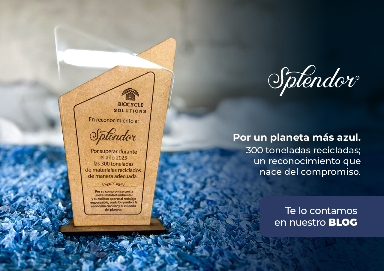 Por un planeta más azul, 300 toneladas recicladas; un reconocimiento que nace del compromiso