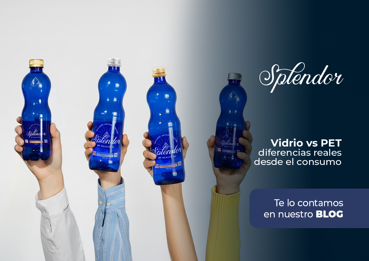 Vidrio vs PET. Cada envase tiene su propósito