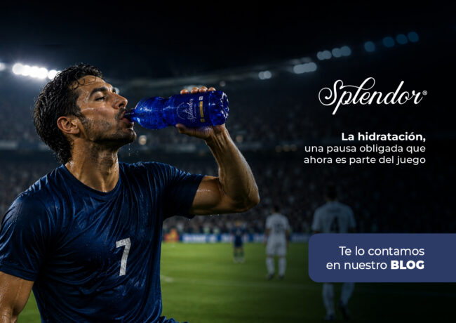 La hidratación, una pausa obligada que ahora es parte del juego
