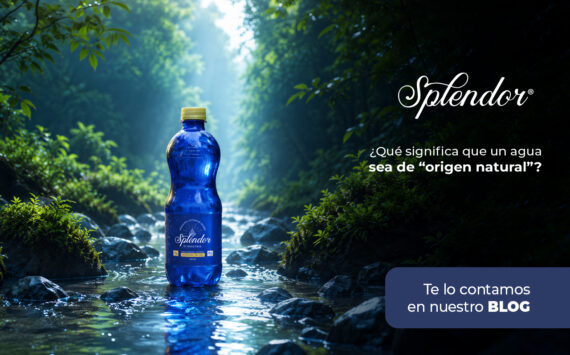 ¿Qué significa que un agua sea de “origen natural”? 